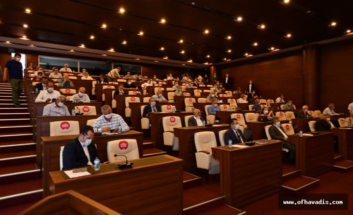 Büyükşehir belediye meclisi Ağustos ayı ilk toplantısını yaptı