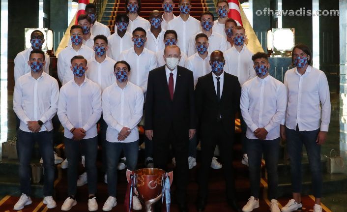 Cumhurbaşkanı Erdoğan Trabzonspor’u ağırladı