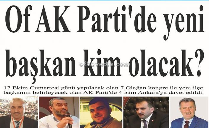 AK Parti’de yeni başkan kim?
