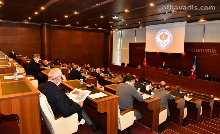 Büyükşehir meclisi Aralık ayı ilk toplantısı yapıldı