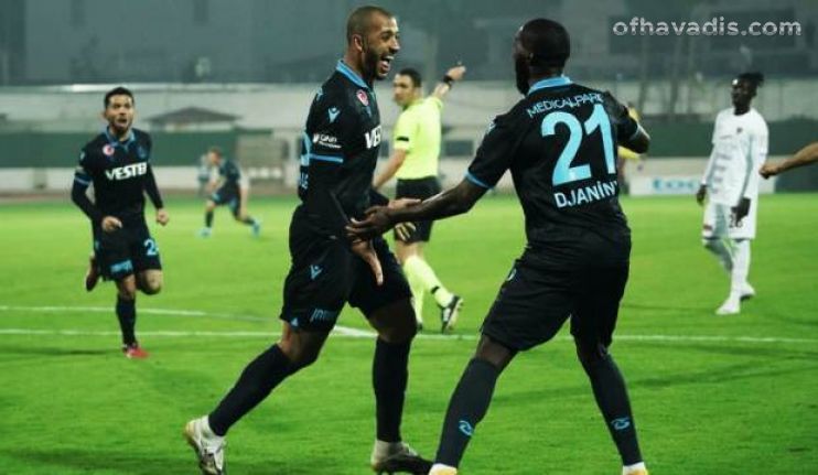 Trabzonspor Hatayspor’dan 3 puanı tek golle aldı