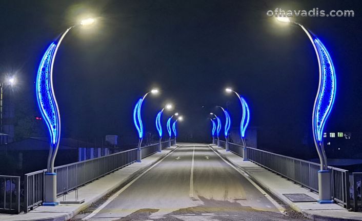 Ballıca ve Yemişalan Köprüsü ışıklandırıldı