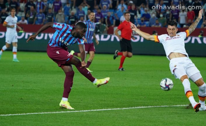 Trabzonspor Roma'ya 2-1 mağlup oldu