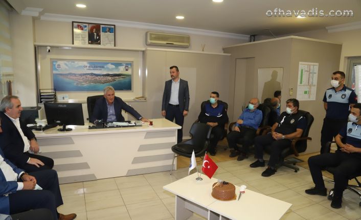 Başkan Sarıalioğlu Zabıta personelinin haftası'nı kutladı