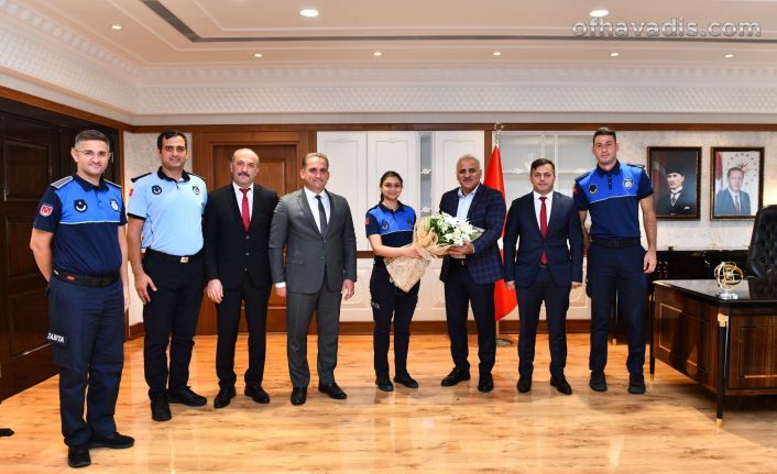 Başkan Zorluoğlu zabıta personeliyle bir araya geldi