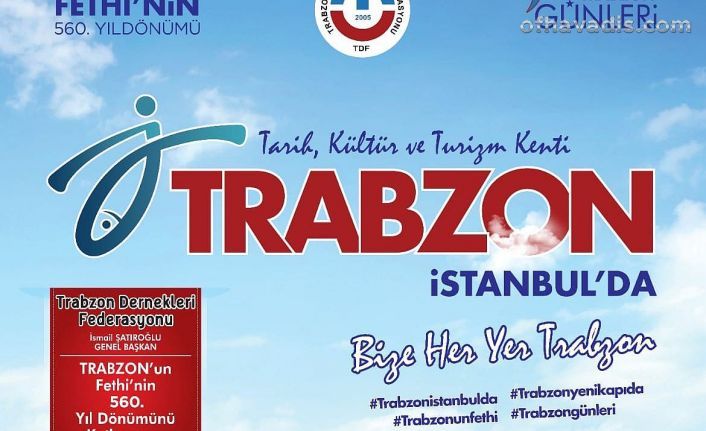 Trabzon Günleri 14 -17 Ekim'de Yeni Kapı'da