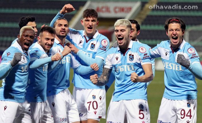 Trabzonspor Denizlispor’u eledi çeyrek finale yükseldi