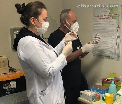 Yerli aşı Turkovac Of Devlet Hastanesi’nde