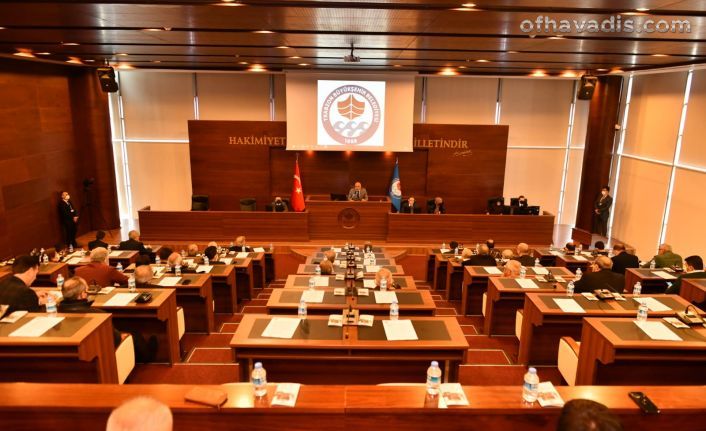 Büyükşehir meclisi mart ayı toplantıları sona erdi