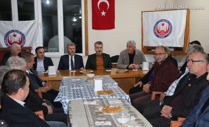 Başkan Mumcu ve Ak Parti yönetiminden Ofimder’e ziyaret