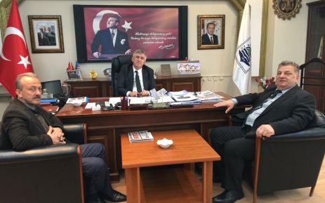 Ayaz’dan Başkan Sarıalioğlu’na ziyaret