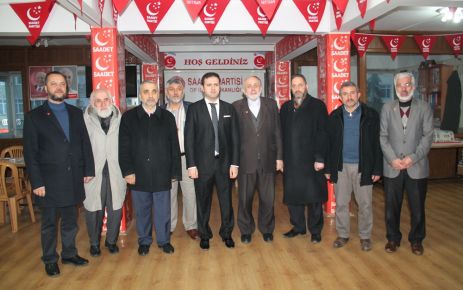 Kaymakam Fırat'tan Saadet Partisi'ne iade-i ziyaret