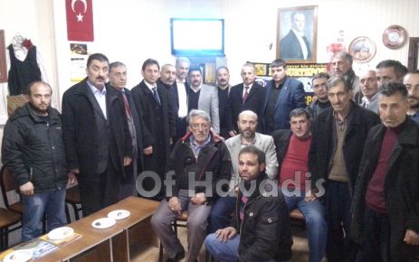 MHP’li Çakıroğlu’ndan Bayburt ve Çaykara Derneklerine ziyaret