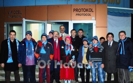 Özel Eğitim Öğrencilerinin Trabzonspor keyfi  
