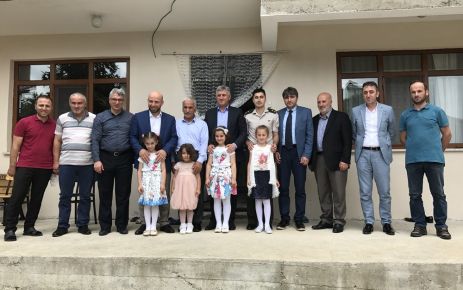 Şehit Polis Necmi Çakır’ın ailesine bayram ziyareti