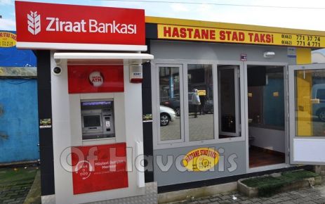 Taksi Duraklarının ilk ATM'si Ziraat Bankası’ndan  