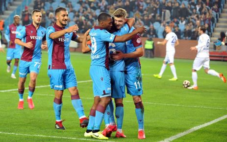Trabzonspor'dan Erzurumspor’a gol yağmuru