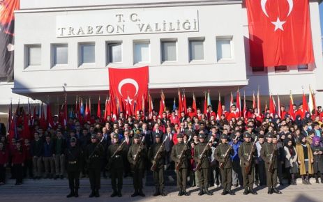 Trabzon’un kurtuluşunun 99’uncu yılı kutlandı 
