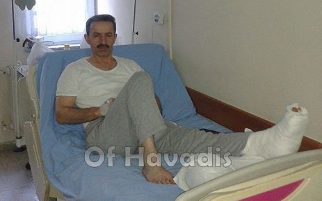 Yaşar Osmanoğlu parmağını kopardı 