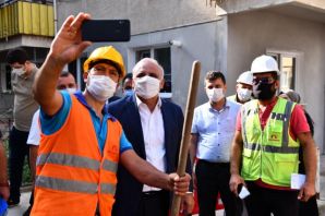 Başkan Zorluoğlu dev projenin çalışmalarını inceledi