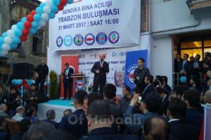 Bakan Soylu Trabzon MemurSen’in açılışını yaptı