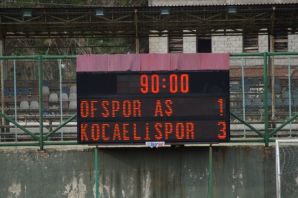 Ofspor Kocaelispor’a 3-1yenildi