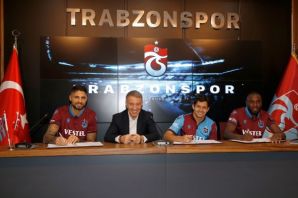 Guilherme, Da Costa ve Messias Trabzonspor’da