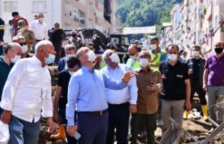 Trabzon Büyükşehir Giresun’a yardım eli uzattı