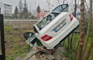 AK Parti ilçe başkanları kaza geçirdi