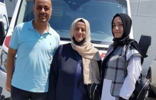Holoğlu ailesinden Of Devlet Hastanesine ambulans