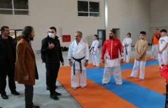 Karateciler Hayrat’ta kamp yaptı