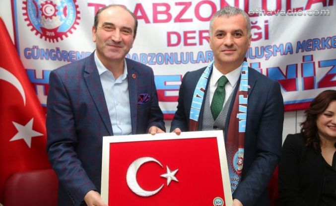 Başkan Yılmaz Düzköy ve Yomra başkanlarını ağırladı