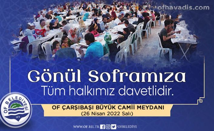 Başkan Sarıalioğlu’ndan geleneksel iftar yemeğine davet