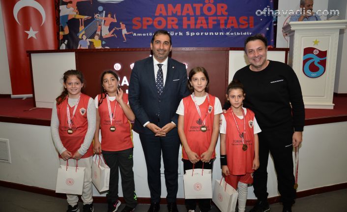 Amatör sporun ruhu Trabzon'un spor başarılarını yükseltiyor