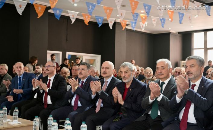 AK Parti Dernekpazarı’nda Başkan Akgül ile devam ediyor