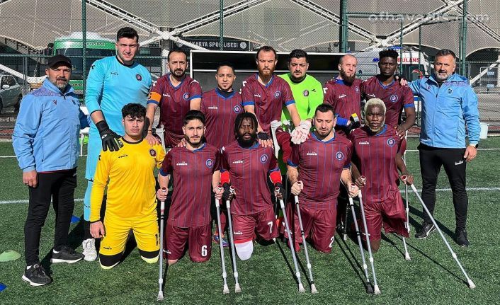Ampute Futbolda Trabzon Rüzgarı