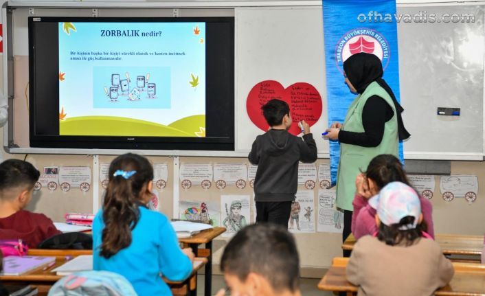 Büyükşehir’den akran zorbalığına karşı farkındalık eğitimi