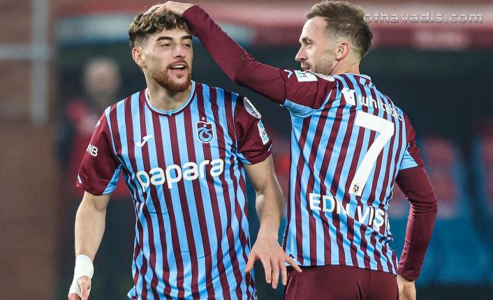 Malheiro ve Visca coştu Trabzonspor 5 golle uçtu