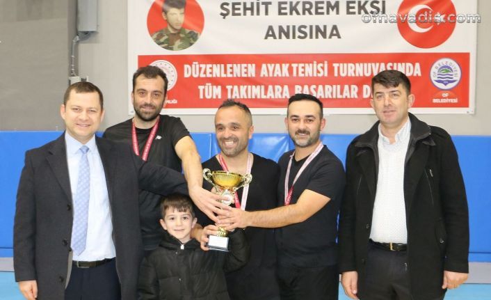 Şehit Ekrem Ekşi Ayak Tenisi Turnuvasında şampiyon Barsalona