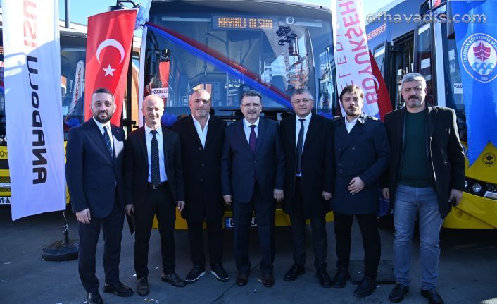 Trabzon'a 19 yeni otobüs