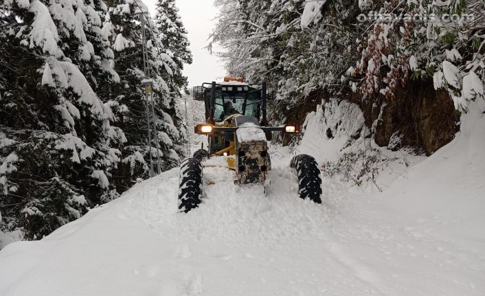 203 mahallenin yolu ulaşıma kapandı
