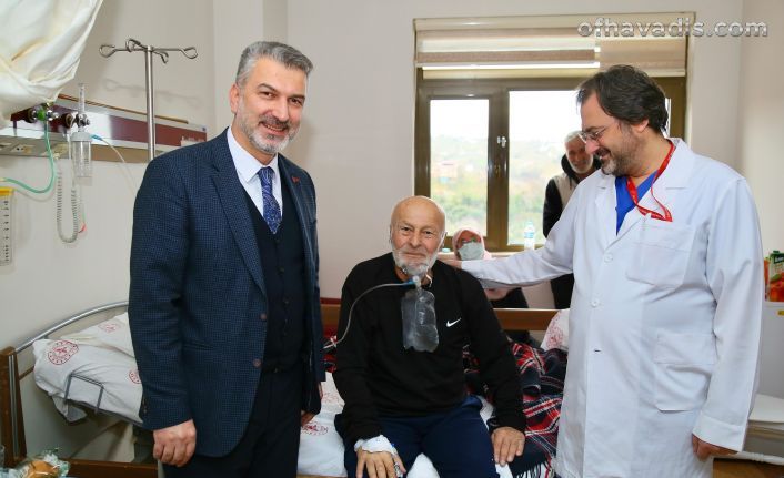Başkan Mumcu’dan yürekleri ısıtan ziyaret