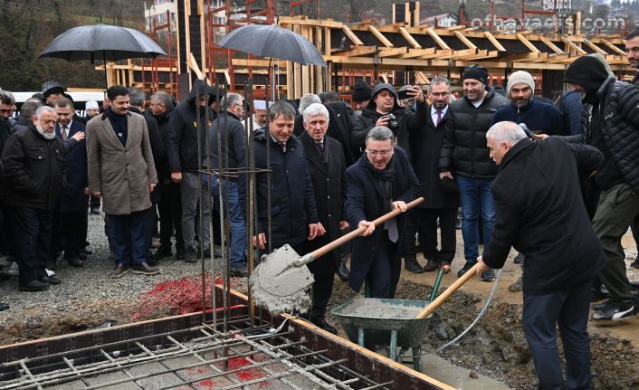Of Taşhan Çarşı Projesinin temeli atıldı