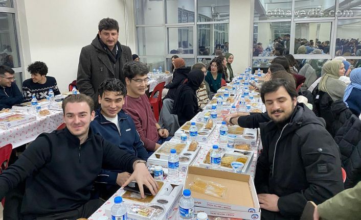 Of Teknoloji Fakültesi öğrencileri İftarda buluştu