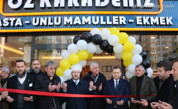 Öz Karadeniz Unlu Mamuller hizmete açıldı