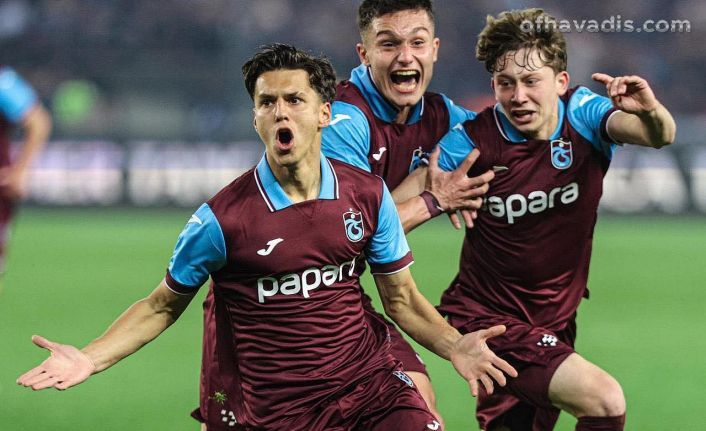 Inter'i deviren Trabzonspor yarı finalde