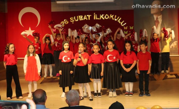 28 Şubat İlkokulu’nda Atatürk ve Kurtuluş Savaşı şiir dinletisi