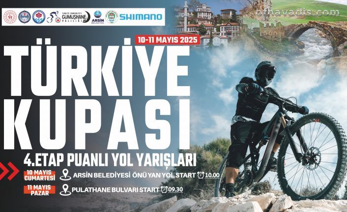 Trabzon’da 2 günlük pedal maratonu