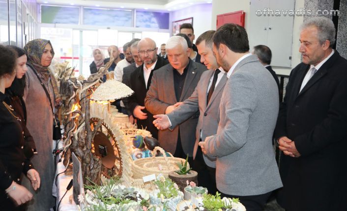 Yakup Türköz öğrencilerinden Engelliler Haftası özel sergisi