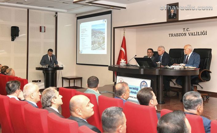 Başkan Genç, Trabzon’un yatırım gündemini anlattı